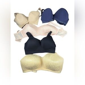 Lot of 5 Breezies Bras NWOT 42B 42C 44C 44D Multi Sizes - Colors - Models